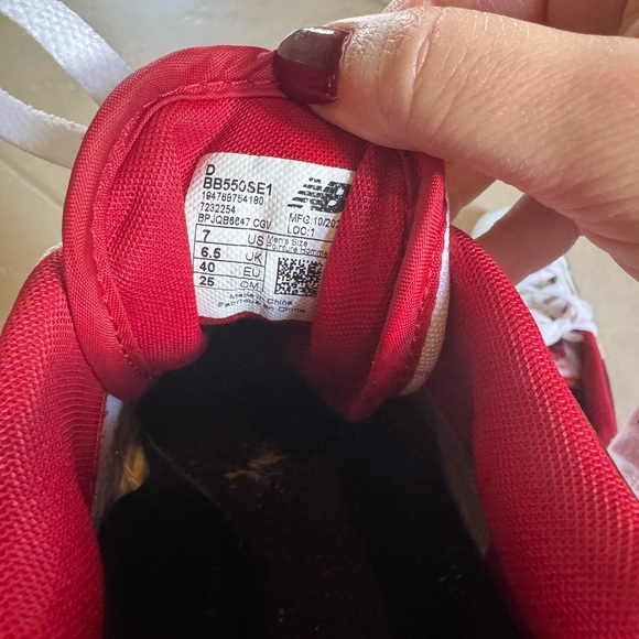 New Balance 550 M 7 W 8.5 - Picture 5 of 6